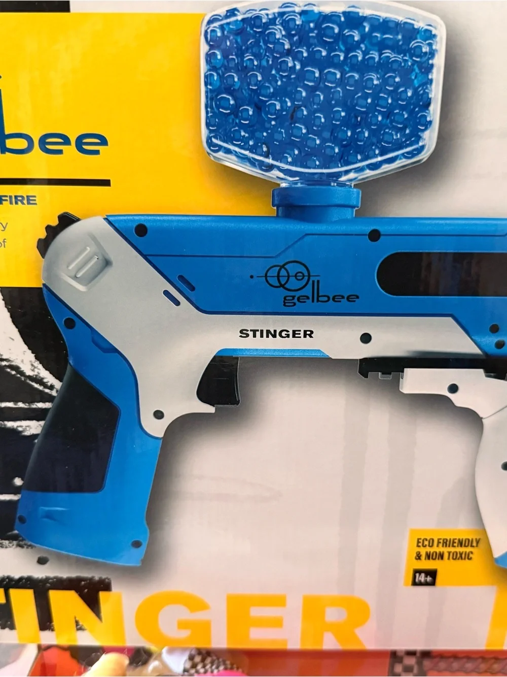 Gelbee Stinger Blue Kids Foam Blaster Toy